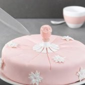 TANTİTONİ ELLI AÇIK PEMBE PLASTİK PASTA DİLİMLEYİCİ - 3