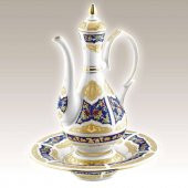 Kütahya Porselen El Yapımı Sürahi Takımı Dekor No:013880 - 2