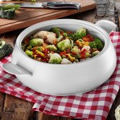 Porflame Porselen 3, 6 lt Tencere - 2