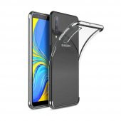 Samsung Galaxy Note10 Plus N975 Gümüş Köşeli Lazer Kılıf - 1