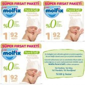 Molfix Pure&Soft Bebek Bezi Yenidoğan 92 x 3:276 Adet - 1