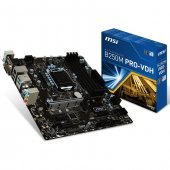 MSI B250M PRO-VDH Intel B250 Soket 1151 DDR4 2400MHz mAtx Gaming(Oyuncu) Anakart - 1