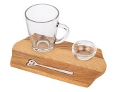 TANTİTONİ 4 PARÇA TEPSİLİ CAM KUPA SET thumbnail 2