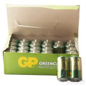 GP Greencel R14 Orta Boy Çinko Pil 24lü Paket GP14G-2S2 - 1