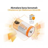 GP GP13AU-U2 LR20/E95 Ultra Alkalin Büyük Boy D Pil 2li - 6