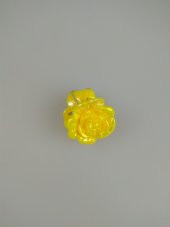 KISKAÇLI MANDAL TOKA RENKLİ GÜL ÇİÇEK 1 ADET 2CM - 1
