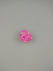 KISKAÇLI MANDAL TOKA RENKLİ GÜL ÇİÇEK 1 ADET 2CM - 4