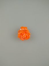 KISKAÇLI MANDAL TOKA RENKLİ GÜL ÇİÇEK 1 ADET 2CM - 5