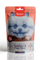 Wanpy Gerçek Somon Dilimleri 100 gr Köpek Ödülü Skt:02/2026 - 1