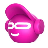 iDance Beat Dude Mini Pembe Bluetooth Hoparlör - 1