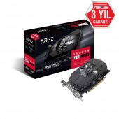 Asus Radeon AREZ-PH-RX550-2G 2GB 128Bit GDDR5 DP,HDMI,DVI 1071Mhz - 1