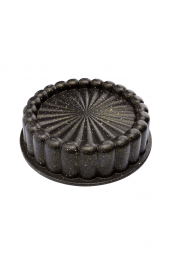 Şan Granit 22cm Döküm Kek Kalıbı Tart Kalıbı Siyah - 3