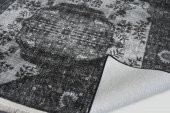 Siyah Renk Yıkanabilir İnce Yazlık Kilim - HS82104 - 2