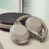 Sony WH-1000XM2 Bej Gürültü Önleyici Kulak Üstü Kablosuz Kulaklık - 2