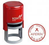 ÖĞRETMEN KAŞESİ MÜHÜRÜ YAPIMI, AFERİN KAŞE YAPIMI YUVARLAK KAŞE - 1