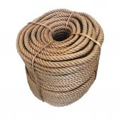 Jüt Halat Kendir 22 Mm Doğal Halat İp 5 metre - 1