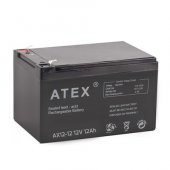 Ataba Atex 12V 12AH Akü  (151X98X95X100) AKU-18195 - 1