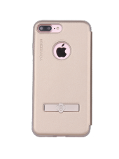 TOTU DESIGN IPHONE 8 PLUS KAPAKLI GOLD KILIF - 1