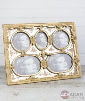 Acar 5 Bölmeli Gold Çerçeve - 1