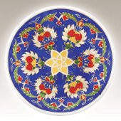 Kütahya Porselen 13 cm El Dekoru Tabak Dekor No 013883 - 1