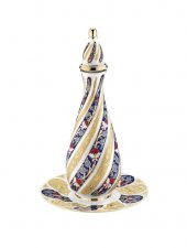 Kütahya Porselen El Dekoru 25 cm Ömür Vazo Dekor No 013880 - 2