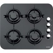 Kumtel Ko40Tshdf Siyah Cam Set Üstü Oval Kenarlı Doğalgazlı Ocak - 2