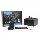 SilverStone Strider Essential 600W 80+ Aktif PFC Güç Kaynağı (SST-ST60F-ES230) - 1