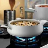 Kütahya Porselen Porflame Porselen 2, 5 lt Tencere - 1