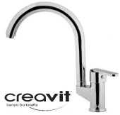 Creavit VG8640 Vega Mutfak EVYE Armatürü Krom ORJİNAL ÜRÜN - 1