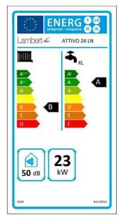 Lambert (Baymak) Attivo 24/24 Kw 20.000 Kcal Yarı Yoğuşmalı Kombi - 2