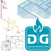 İGDAŞ Doğalgaz Tesisat Projesi - 1