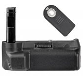 Nikon D3400 İçin Ayex AX-D3400 IR Kumandalı Battery Grip + 2 Adet - 5