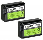 Sony A6500 İçin Ayex AX-A6500 Battery Grip + 2 Ad. NP-FW50 - 11