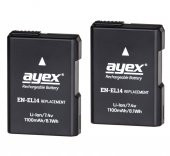 Nikon D3400 İçin Ayex AX-D3400 IR Kumandalı Battery Grip + 2 Adet - 6