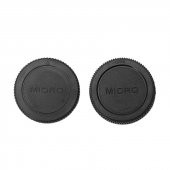 Olympus ve Panasonic Micro 4/3 İçin Body ve Lens Arka Kapa - 3