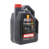 Motul 8100 X-Clean EFE 5W-30 5 Lt Tam Sentetik Motor Yağı (2 Adet) - 2