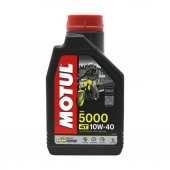Motul 5000 10W-40 4T 1 Lt 4 Zamanlı Motosiklet Motor Yağı thumbnail 1