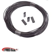 Free-Sub 1.50 Zıpkın Misinası + Klipsi Kit, (10Mt Misina + 4 Ad. Klips) - 1