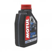 Motul 3000 10W-40 4T 1 Lt 4 Zamanlı Motosiklet Motor Yağı (6 Adet) thumbnail 2