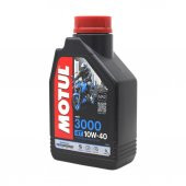 Motul 3000 10W-40 4T 1 Lt 4 Zamanlı Motosiklet Motor Yağı (6 Adet) thumbnail 3