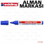 30 ADET (ALMAN EDDİNG) BEYAZ TAHTA KALEMİ KIRMIZI SİYAH MAVİ - 11