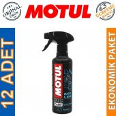 Motul E1 Wash & Wax 400 ML Susuz Temizlik ve Koruma Cilası (12 Adet) - 1
