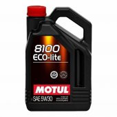 Motul 8100 Eco-Lite 5W-30 5 Lt Tam Sentetik Motor Yağı - 1