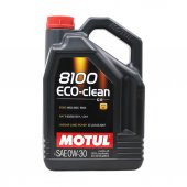 Motul 8100 Eco-Clean 0W-30 5 Lt Tam Sentetik Motor Yağı - 1