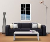 Pencere, Astronot, Uzay, Atmosfer Duvar Sticker - 2