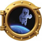 UZAY GEMİSİ, ASTRONOT DUVAR STİCKER - 1