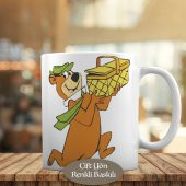 Ayı Yogi Çizgi Film Karakteri Kupa Bardak Hediyelik-Yogi_Bear - 1