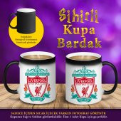 LFC Liverpool Fotball Clup Logo Sihirli Hediyelik Kupa Bardak-S74251 - 1