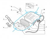 FIAT GPUNTO Hava Filtre Kazanı 2005 - 2013     (51885352) thumbnail 3