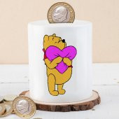Winnie The Pooh Kalbe Sarılan Ayı Para Birikim Kumbarası-POOH26a - 1